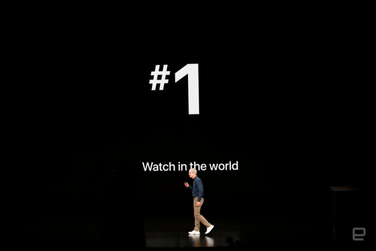 Важнейшие итоги главной презентации Apple 2018 года. Apple Watch Series 4 представлены. Фото.