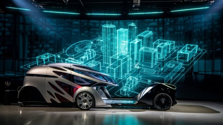 Mercedes-Benz представила концепт модульного автомобиля будущего. Фото.