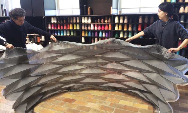 Оригами предлагает свои варианты архитектуры для Луны и Марса. Фото.