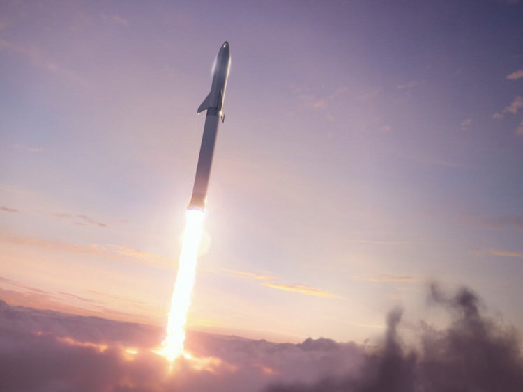 2020-2021 годы: тестовый запуск полноценной системы BFR и вывод корабля на околоземную орбиту. Вот так и полетим. Фото.