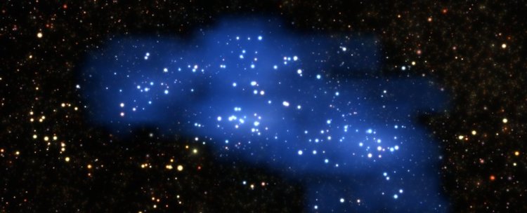 Астрономы открыли самый большой и самый тяжелый объект ранней Вселенной. Фото.