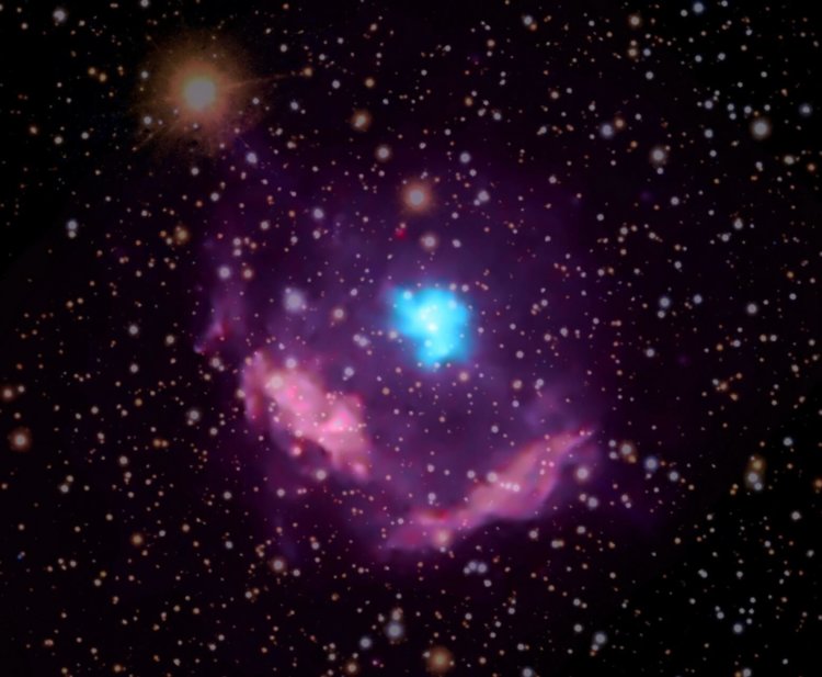 Астрономы обнаружили самый молодой пульсар Млечного Пути. Фото.
