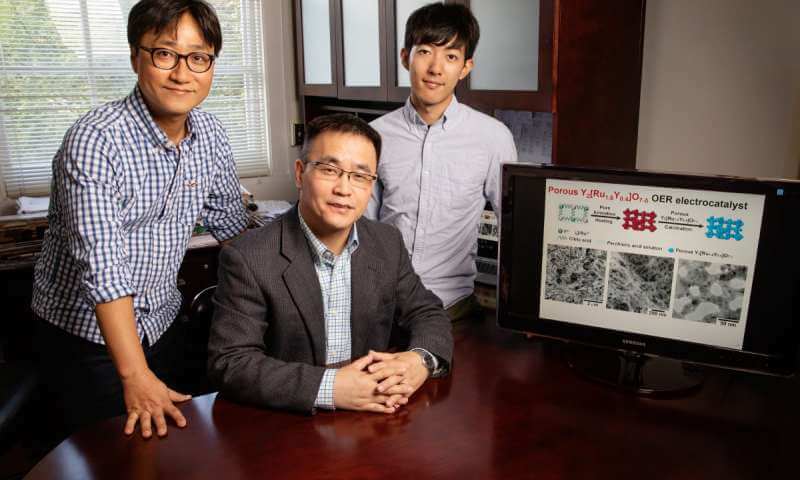 Найден эффективный способ превращения воды в экологически чистое топливо. Фото.