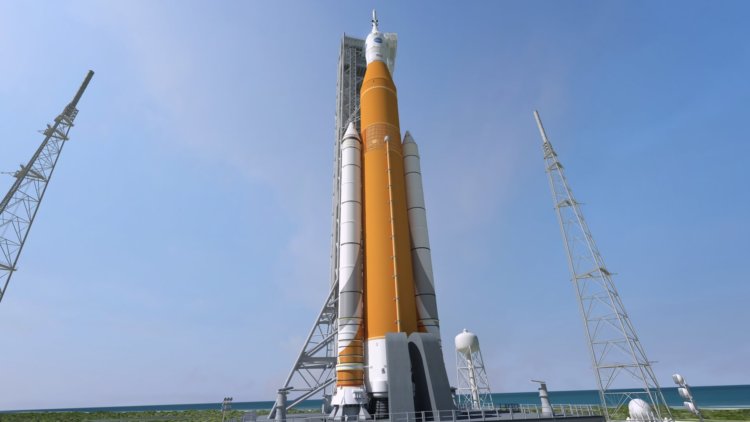 Инспекция показала, что у ракеты-носителя NASA SLS очень большие проблемы. Фото.