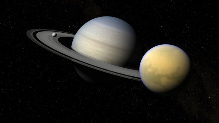 Как спутник Сатурна поможет улучшить двигатели на Земле? Фото.