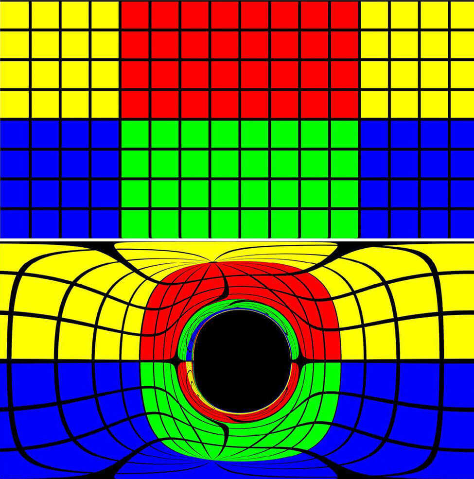 Как побывать в черной дыре не выходя из дома? Фото.