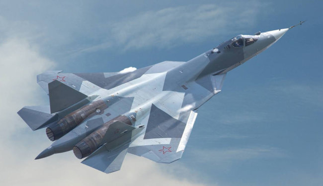 #Видео | Фантастический манёвр СУ-57. Фото.