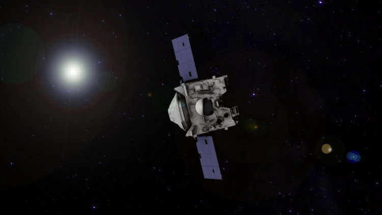 «Охотник за астероидами» NASA провел проверку основного научного инструмента. Фото.