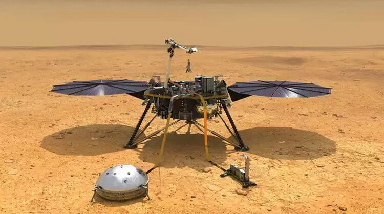 «Семь минут ужаса»: как будет проходить посадка модуля InSight на Марс. Подготовка и посадка. Фото.