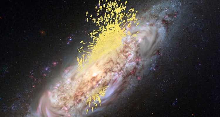 Млечный Путь съел галактику поменьше 10 миллиардов лет назад. Фото.