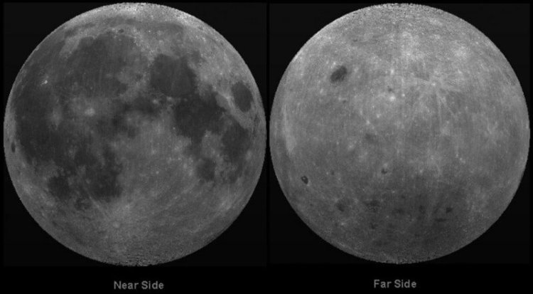Хорошо ли иметь телескоп на Луне. Две стороны Луны не так-то и похожи друг на друга. Фото.