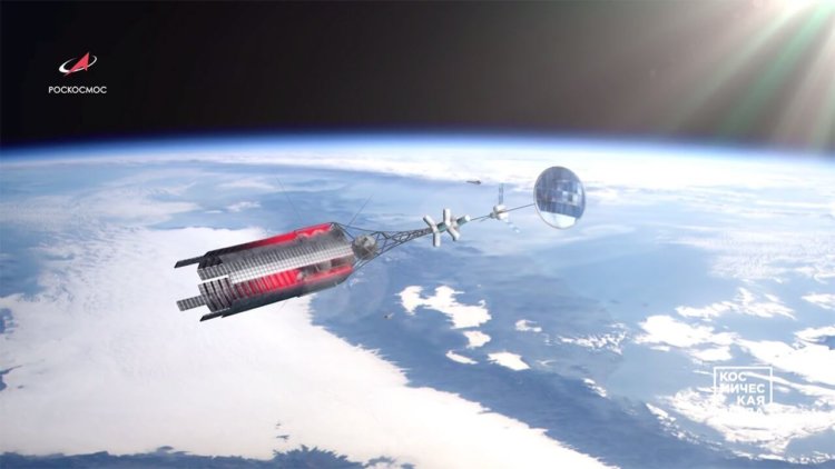 Российские ученые пообещали обогнать Илона Маска и «устаревшие технологии» SpaceX при помощи ядерной ракеты. Фото.