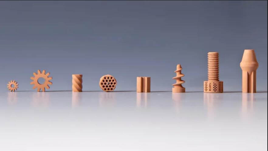 Из чего строить на Марсе? Посмотрите на эти 3D-детали из поддельной лунной пыли. Фото.