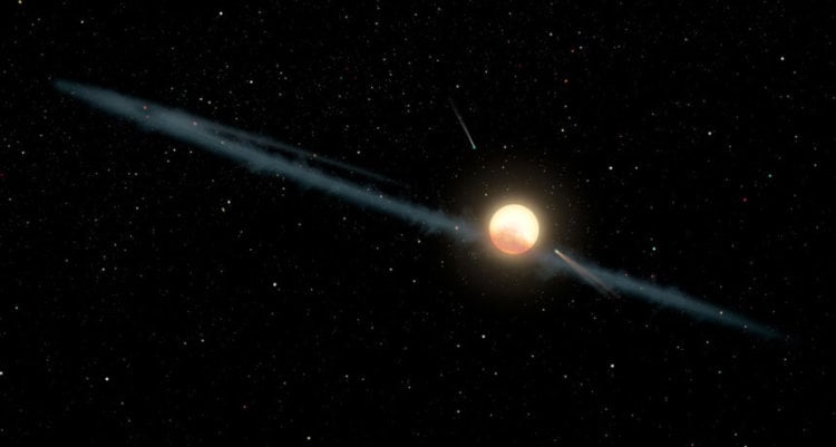 Астрономы нашли очередную «мерцающую» звезду. Фото.