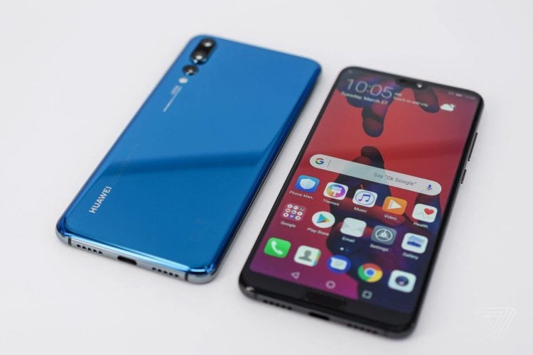 Какие смартфоны были интересны в 2018 году? Huawei P20 Pro. Фото.