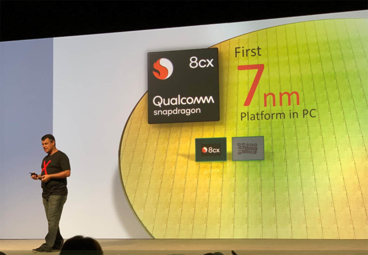 Qualcomm представила свой первый процессор для ноутбуков. Фото.
