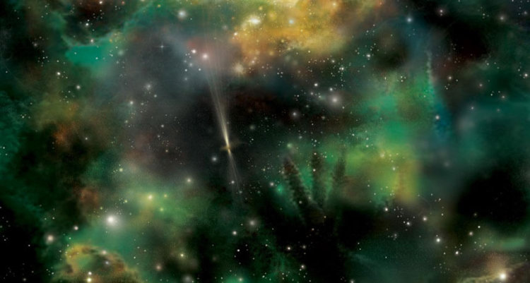 Астрономы измерили, сколько света излучили звезды за всю историю Вселенной. Фото.