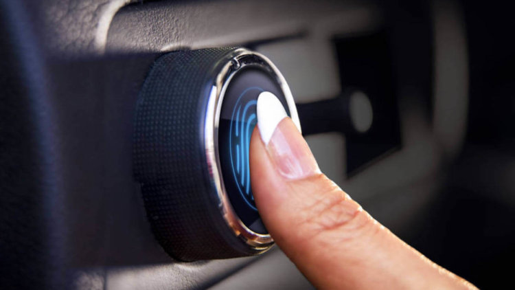 Автомобили Hyundai можно будет запустить при помощи отпечатка пальца. Фото.