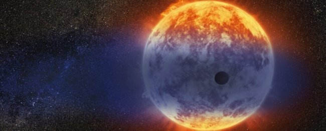 Астрономы открыли планету, испаряющуюся с рекордной скоростью. Фото.