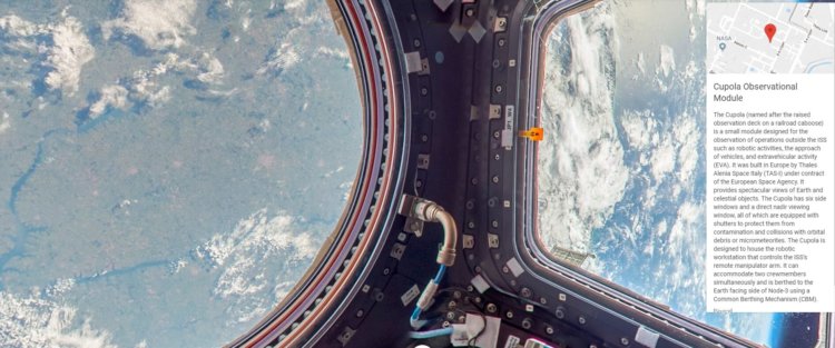 Хотите погулять внутри Международной космической станции? Фото.