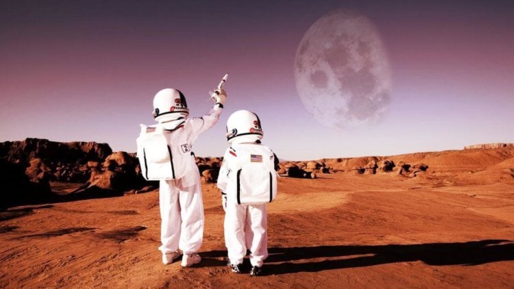 Полет на Марс сократит продолжительность жизни космонавтов на 2,5 года. Фото.