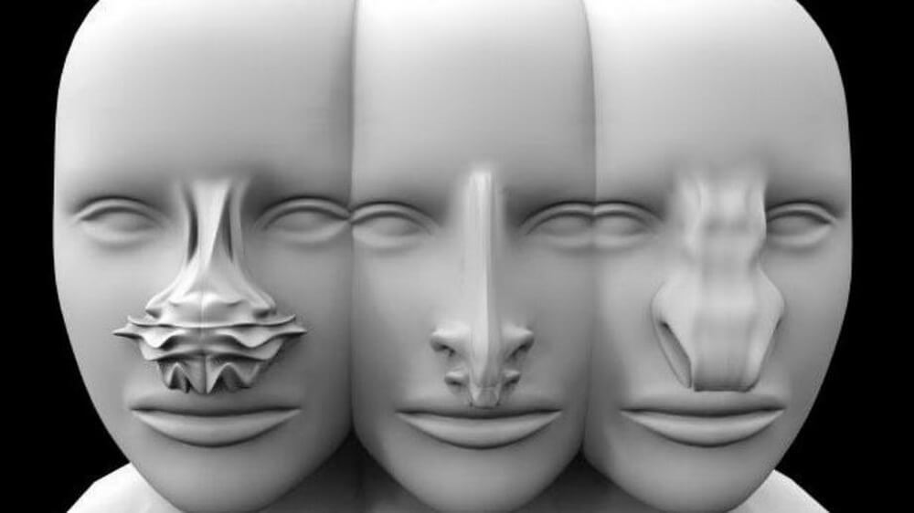 Дизайнер представил, как могут выглядеть носы марсианских колонистов.. Фото.