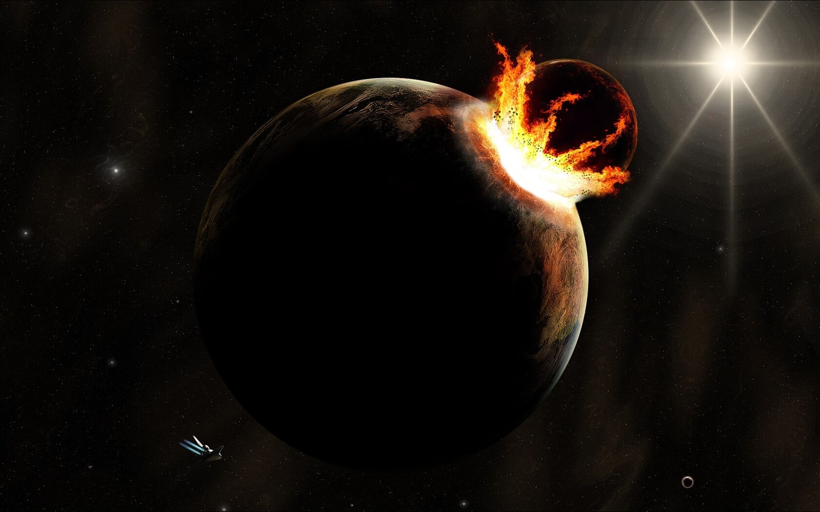 Экзопланета испаряется. И по космическим меркам – очень быстро! Фото.