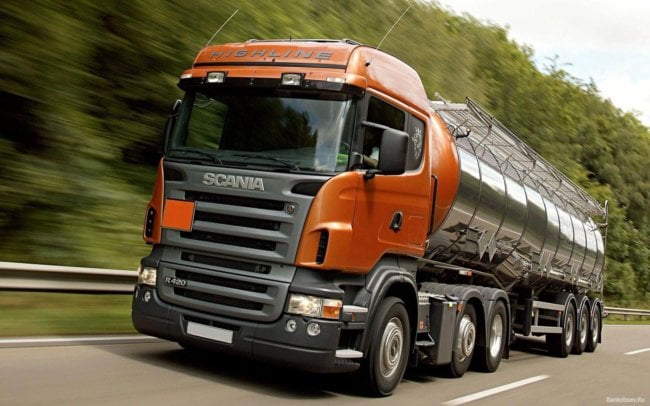 Транспортный гигант Scania разрабатывает первый грузовик на водородном топливе. Фото.
