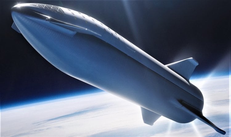 Илон Маск показал концепт тестовой ракеты Starship и рассказал о первом запуске Crew Dragon. Фото.