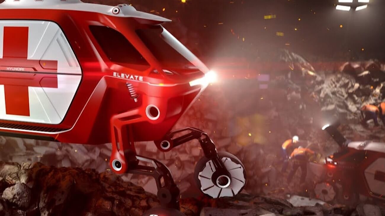 #CES | Hyundai покажет четырехногий роботизированный вездеход.. Фото.