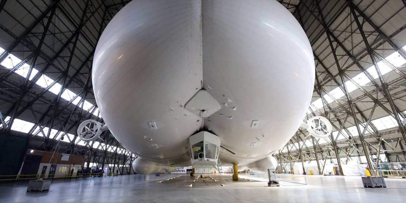 «Летающий зад»: самый длинный в мире дирижабль больше не полетит. Фото.