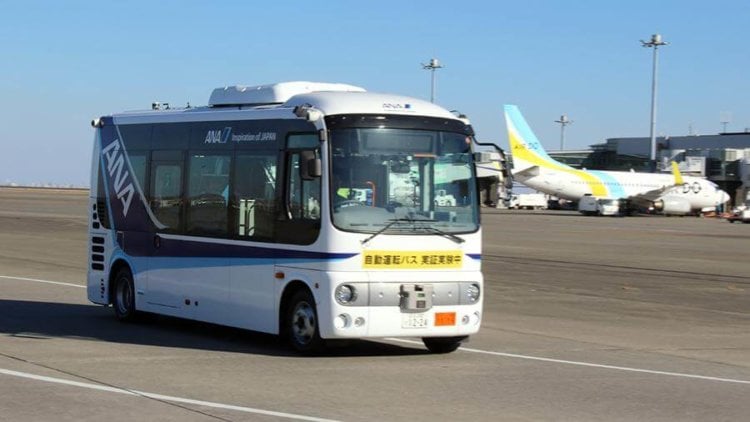 Токийский аэропорт предложит услуги беспилотного транспорта в ходе Олимпиады-2020. Фото.
