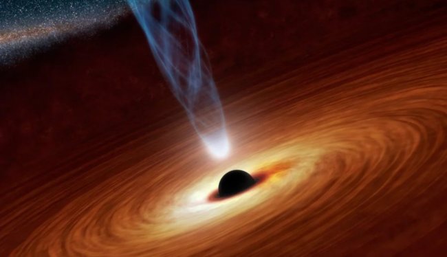 Земля находится под прицелом сверхмассивной черной дыры: стоит ли бояться? Фото.
