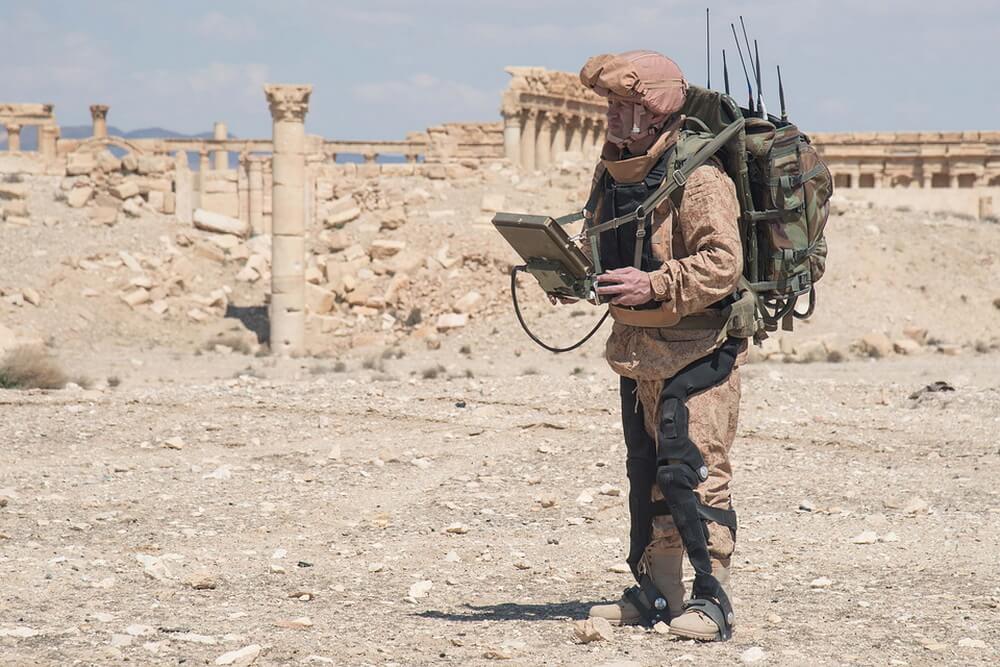В этом году российские военные получат первый серийный армейский экзоскелет.. Фото.