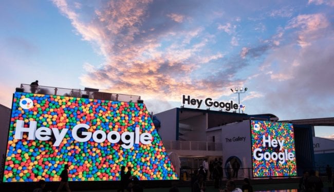 Что покажет Google на своей огромной площадке CES 2019? Фото.