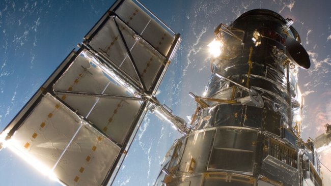 NASA починило космический телескоп «Хаббл». Фото.