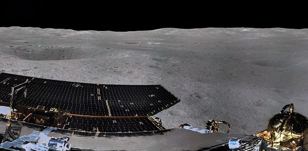 Китайский зонд «Чанъэ-4» провел биологический эксперимент на обратной стороне Луны.. Фото.