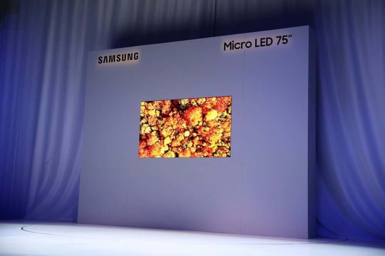 #CES | Samsung показала новые модульные микросветодиодные телевизоры. Фото.