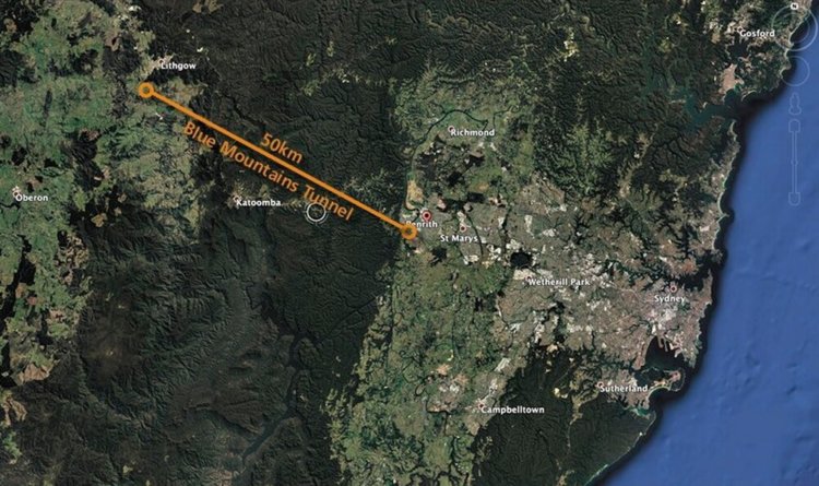 Илон Маск: проложу 50-километровый тоннель под австралийской горой. Дёшево. Фото.