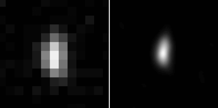 Астероид Ультима Туле стал самым отдаленным объектом, когда-либо исследованным людьми. Фото.
