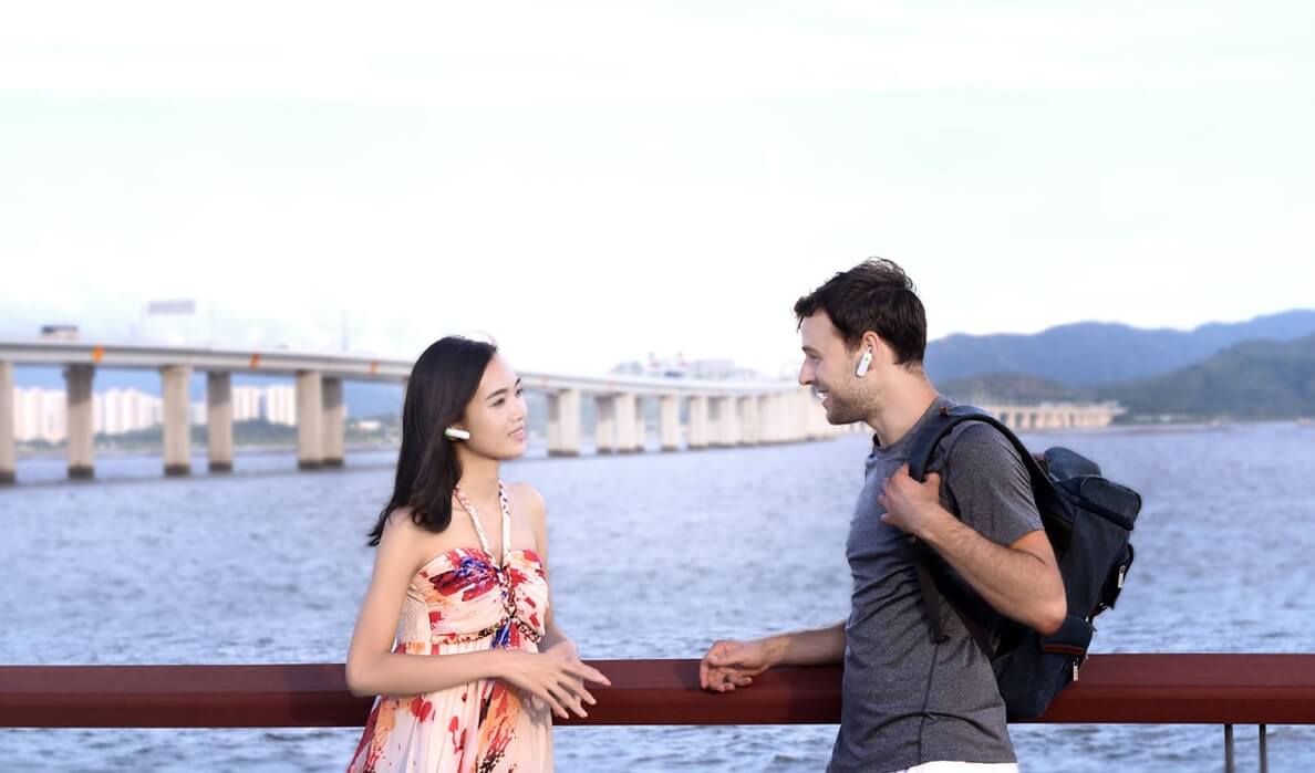 #CES | Гарнитура-переводчик WT2 Plus от Timekettle позволяет разрушить языковой барьер. Фото.