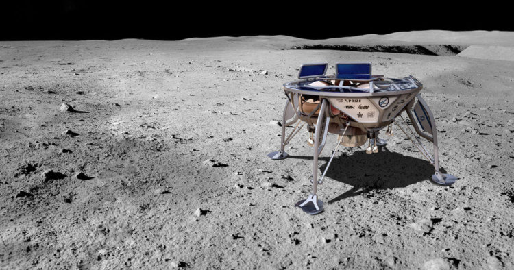Частная израильская компания отправит 19 февраля к Луне посадочный модуль. Фото.