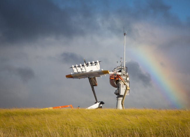 Первую электростанцию с летающими ветряками создадут Shell и Alphabet. Фото.