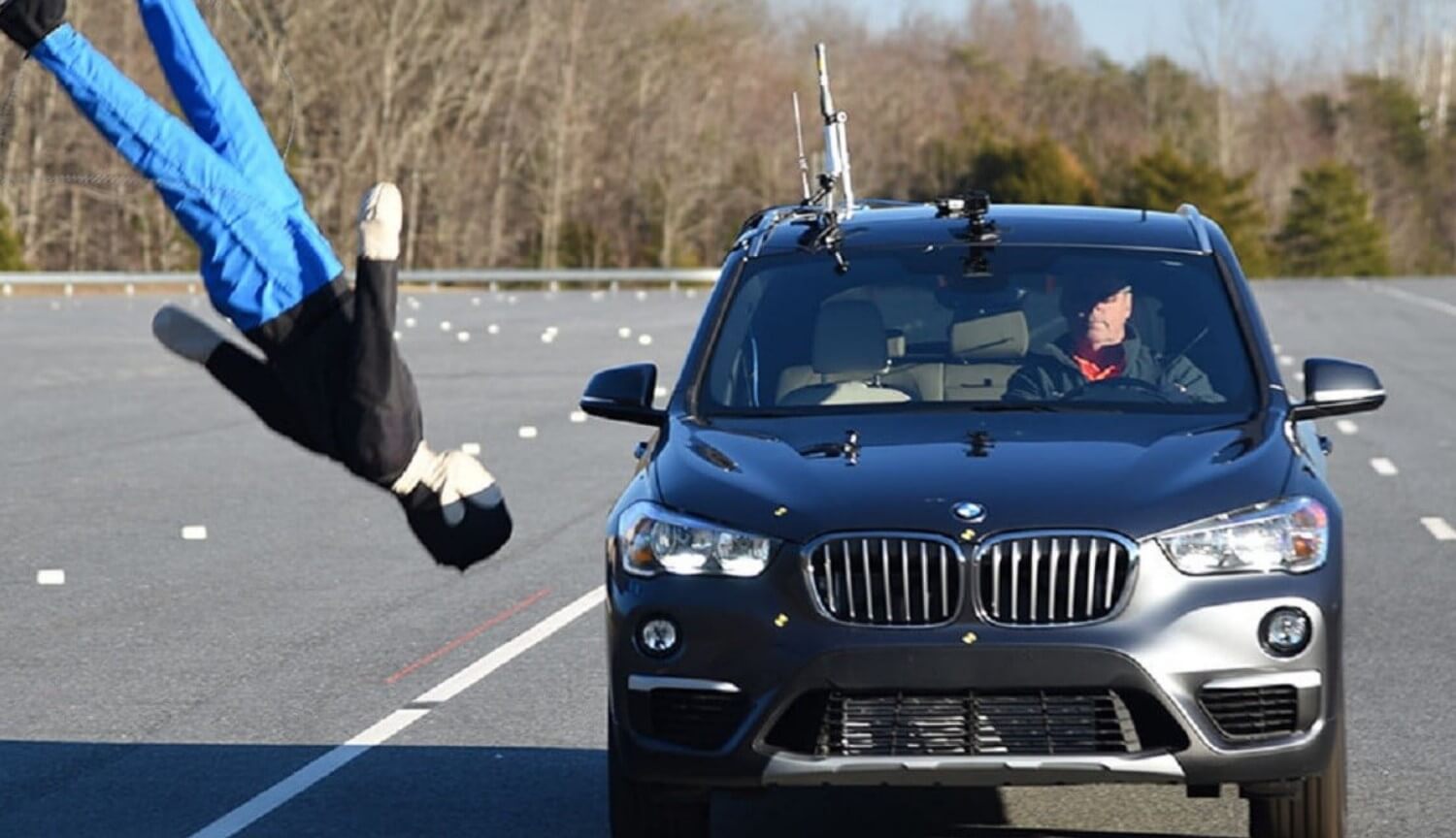 #видео | Помогают ли системы обнаружения пешеходов избежать аварий? Фото.