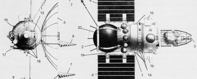 На Землю в этом году может упасть старый советский зонд для исследования Венеры. Фото.