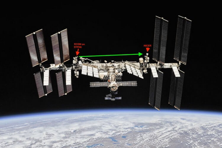 NASA проведет на МКС испытания рентгеновской системы передачи сообщений. Фото.