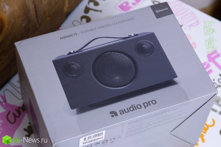 Обзор Audio Pro Addon T3: звук, воплощенный в дизайне. Фото.