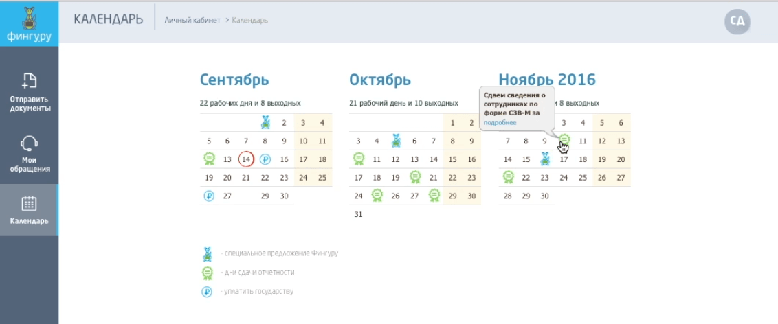 ТОП-8 сервисов онлайн-бухгалтерии для бизнеса. 6. Фингуру. Фото.
