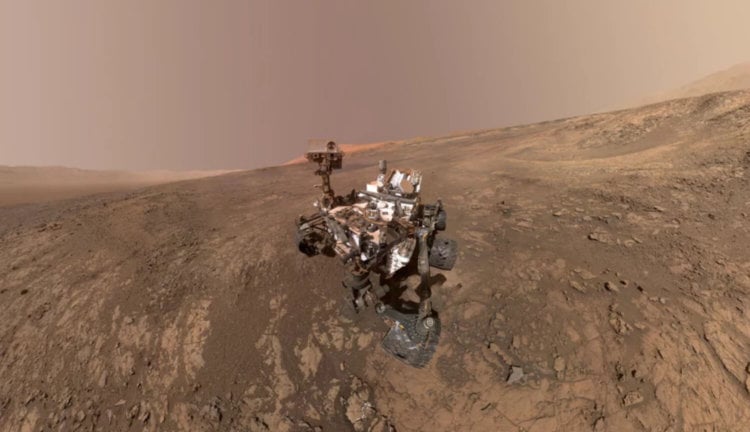 Водород и астероиды могли зародить на Марсе жизнь. Фото.