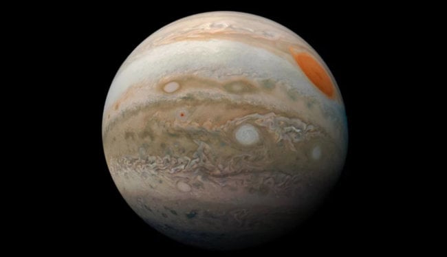 Ученые назвали примерное место рождения Юпитера. Фото.